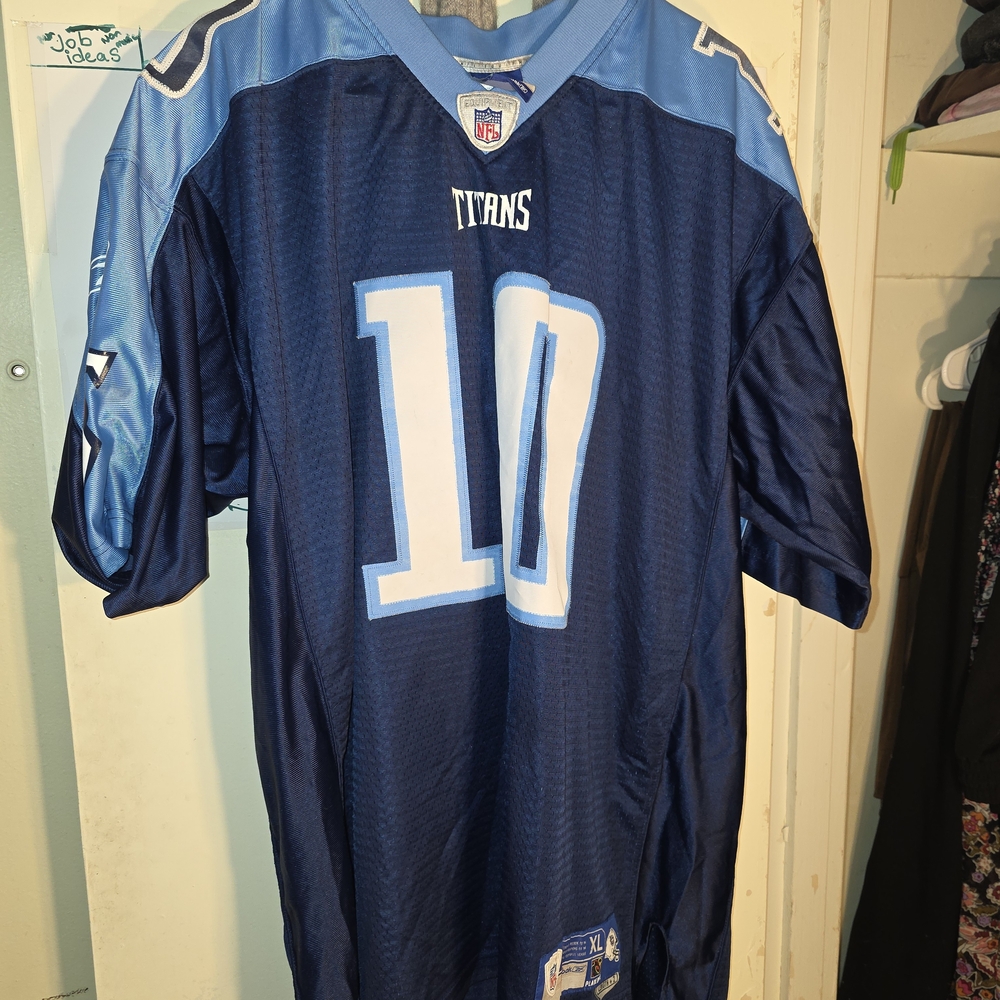 Reebok Blue Titans Jersey